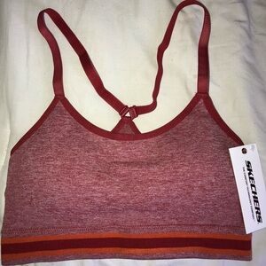Skechers Red Sports Bra